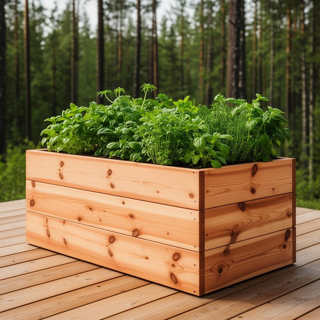 Jardinière surélevée